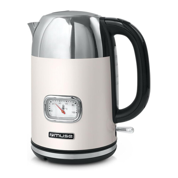 Jarra Eléctrica Muse Ms020dg Vintage 1.7 L CREMA