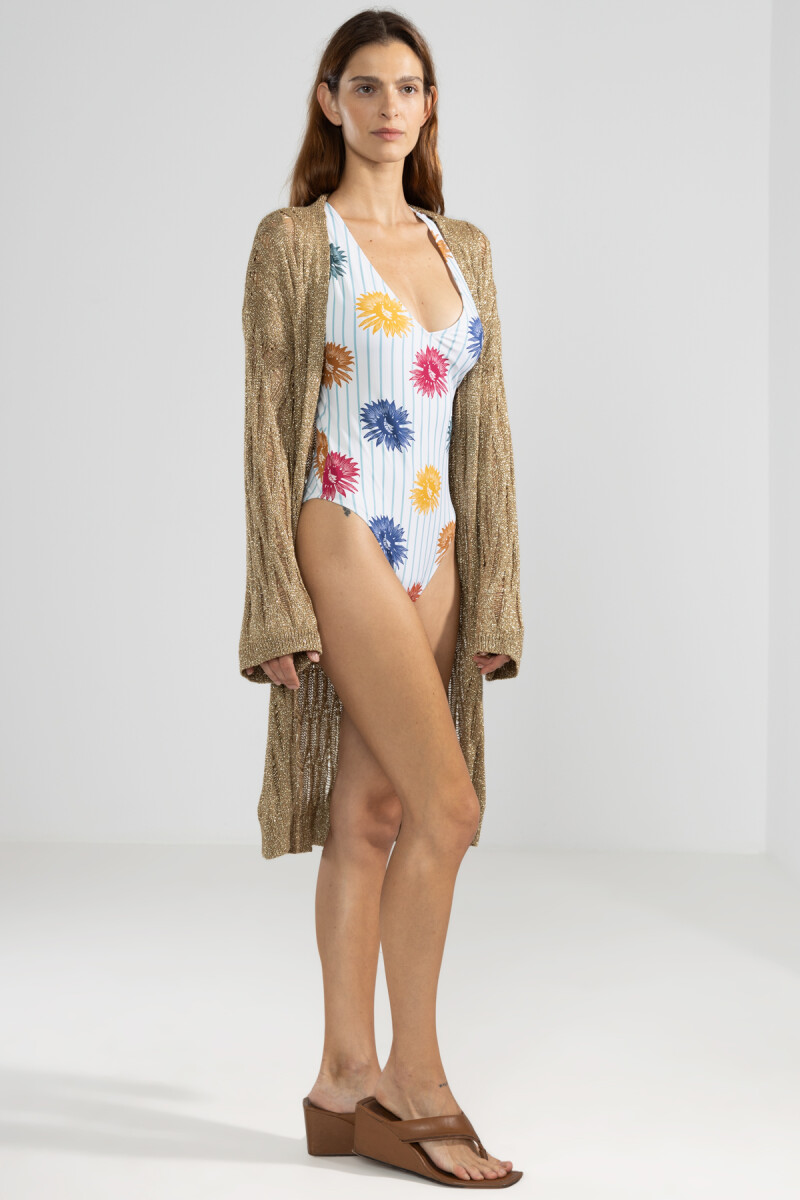 LARA CARDIGAN Dorado