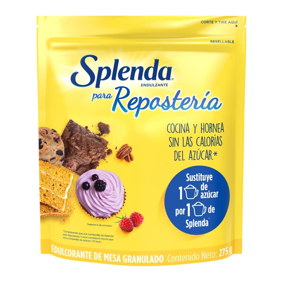 Edulcorante Splenda Granulado 275 gr 