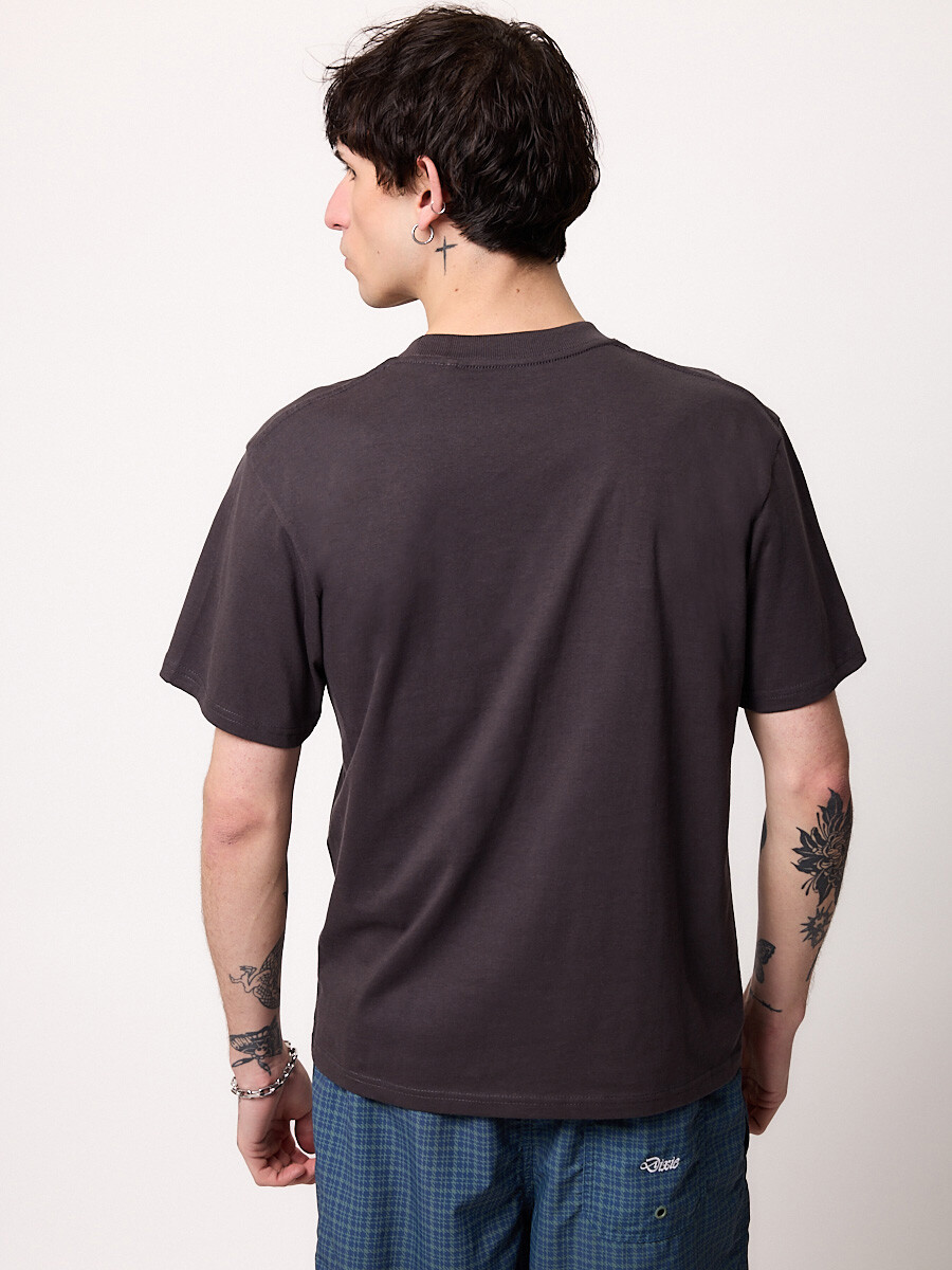 T-SHIRT M/C AGUILA DIXIE Gris Oscuro