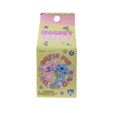 Puzzle magnético Stitch amarillo