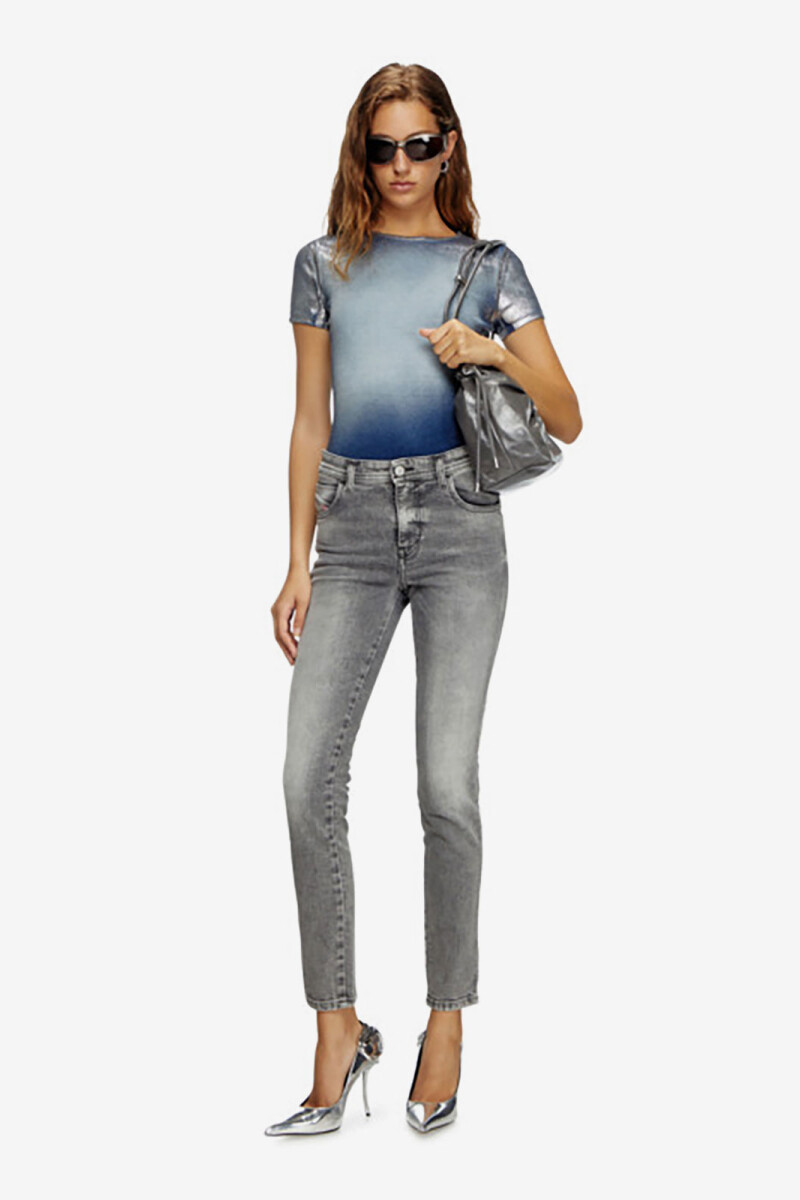 CAMISETA ELE-LONG Azul