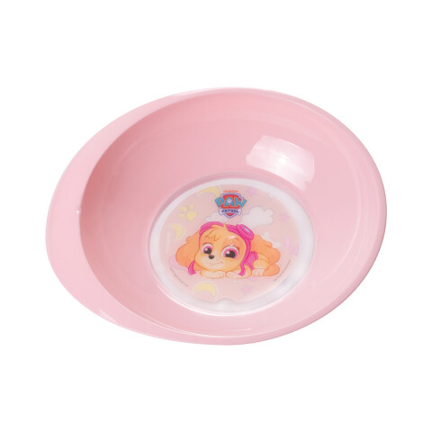 Bowl Plástico Paw Patrol Rosa 750 ml U