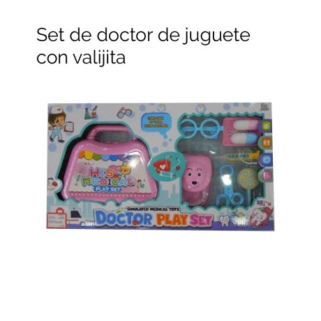 Set De Doctor De Juguete Con Valija Set De Doctor De Juguete Con Valija