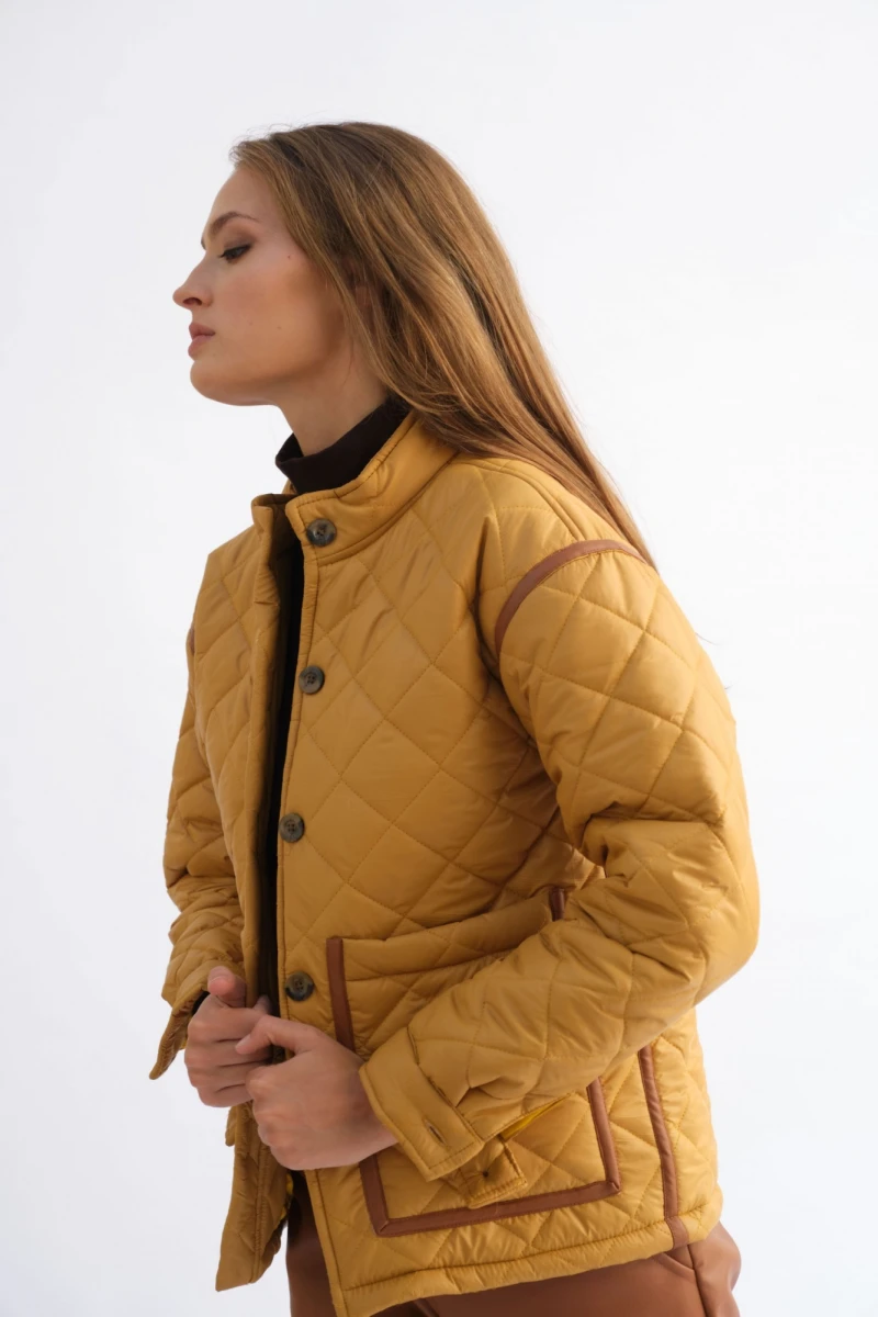 Chaqueta Alina Mostaza