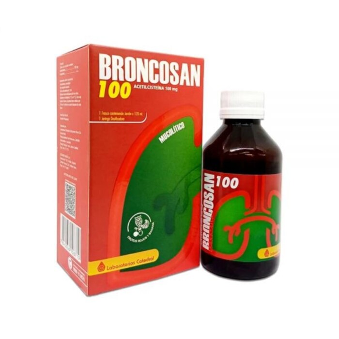 BRONCOSAN 100 MG. JARABE X 120 ML. única
