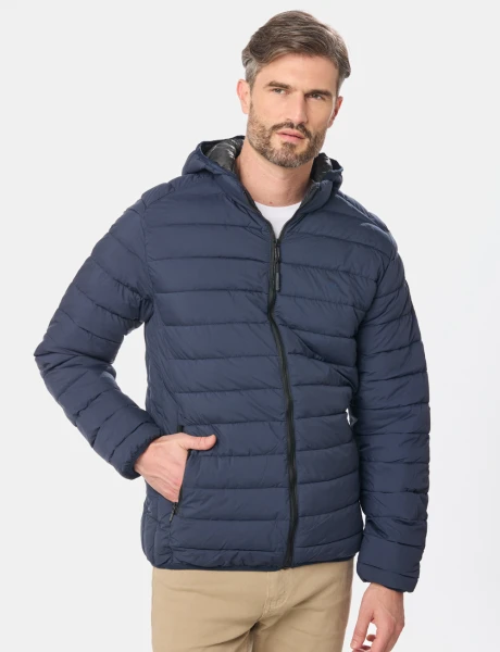 CAMPERA CAPUCHA DESMONTABLE Azul