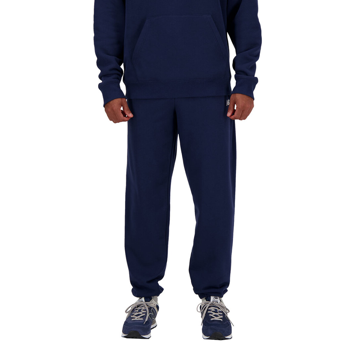 Pantalon de Hombre New Balance French Terry Jogger New Balance - Azul - Marino 