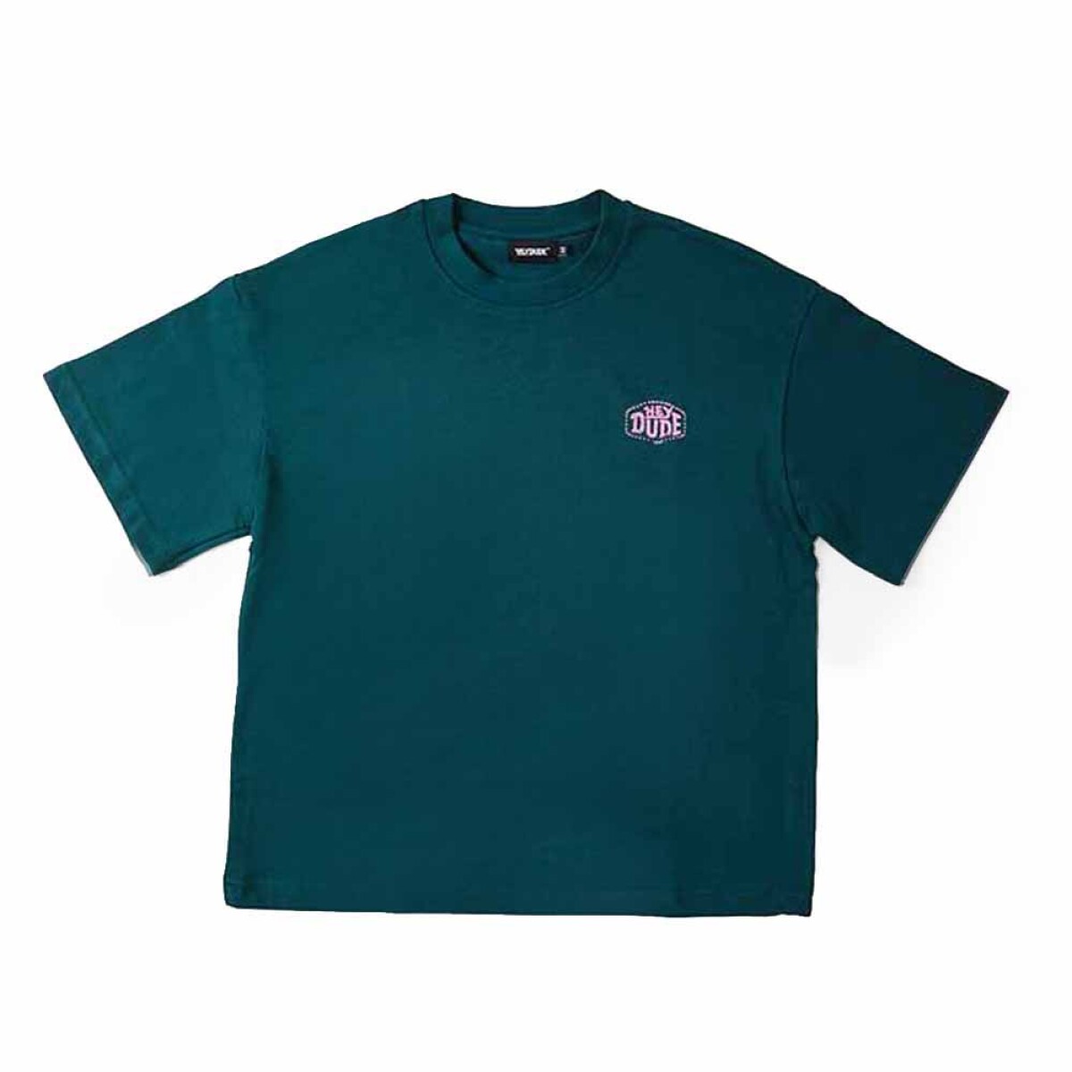 Polo Manga Corta Hey Dude Unisex - Verde 