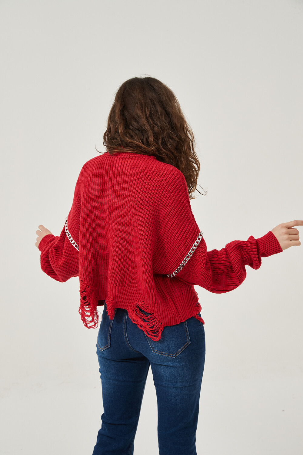 Sweater Sabriye Rojo