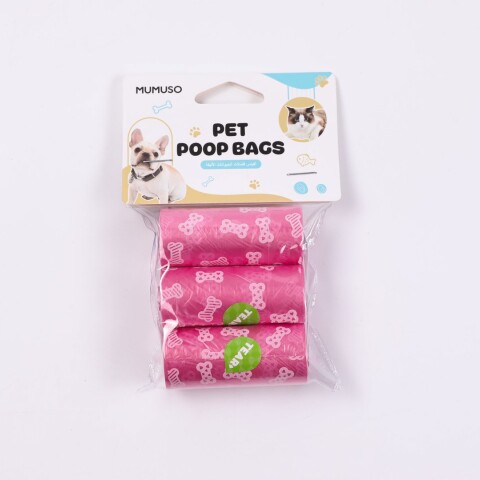 BOLSAS PARA DESECHOS DE MASCOTAS DISEÑO HUESO (3 ROLLOS) BOLSAS PARA DESECHOS DE MASCOTAS DISEÑO HUESO (3 ROLLOS)
