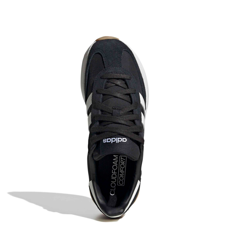 Championes Unisex Adidas Championes Run 72S 2.0 Negro - Blanco