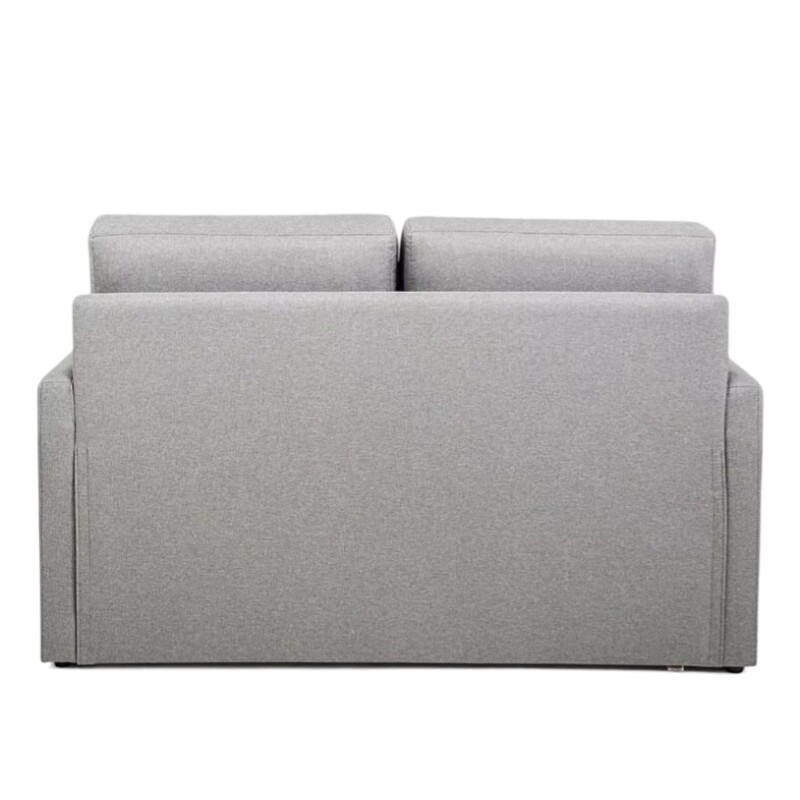 SOFA CAMA 1.76 MTS - PARRILLA EXTENSIBLE - TELA GRIS CLARO - ALMOHADONES PEQUEÑOS EN TELA CLARA SOFA CAMA 1.76 MTS - PARRILLA EXTENSIBLE - TELA GRIS CLARO - ALMOHADONES PEQUEÑOS EN TELA CLARA