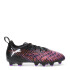 Championes de Niños Puma Futbol 11 Future 8 Play FG/AG Negro - Anaranjado - Violeta
