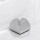 Pirotin 3,4 x 3,4 cm PLATA