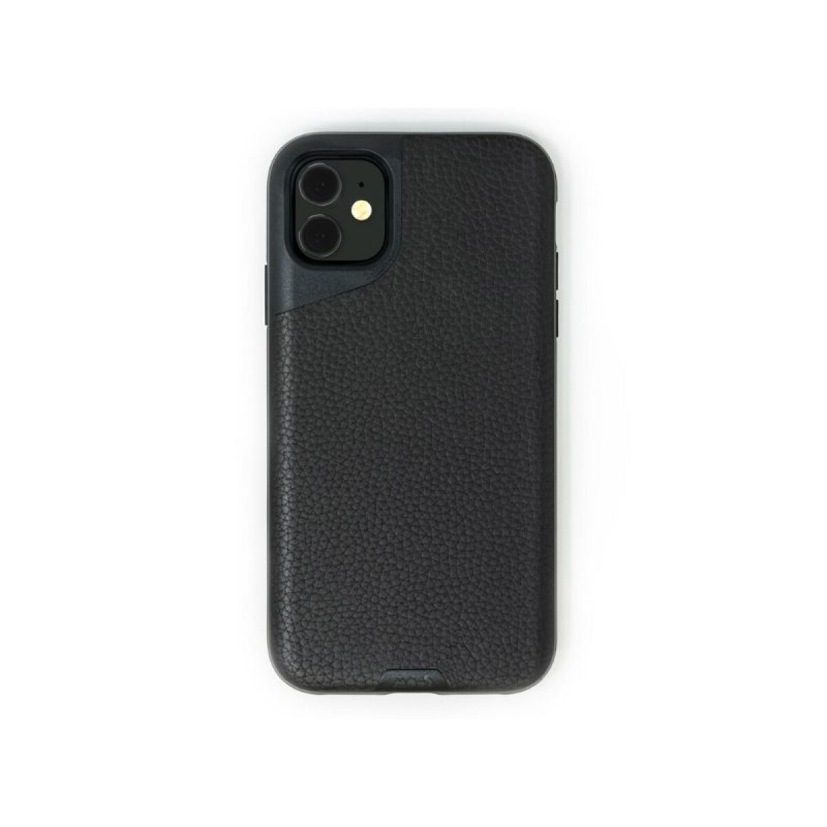 Protector Mous Contour de cuero negro para Iphone 11 