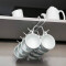 Soporte para tazas movible BLANCO