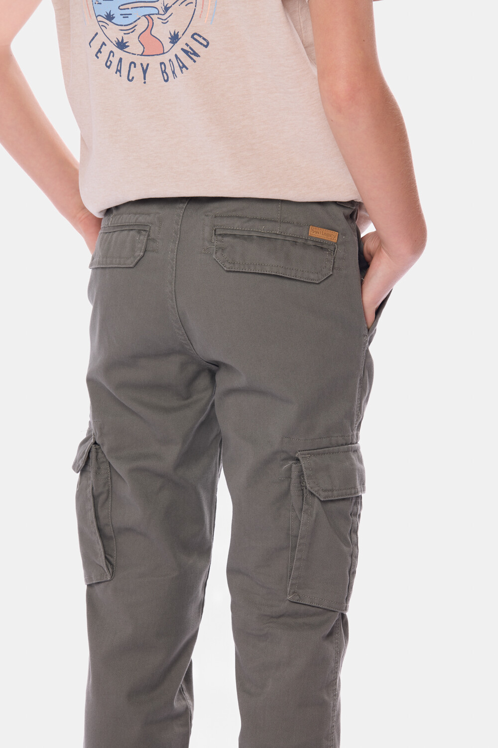 PANTALÓN CARGO Verde