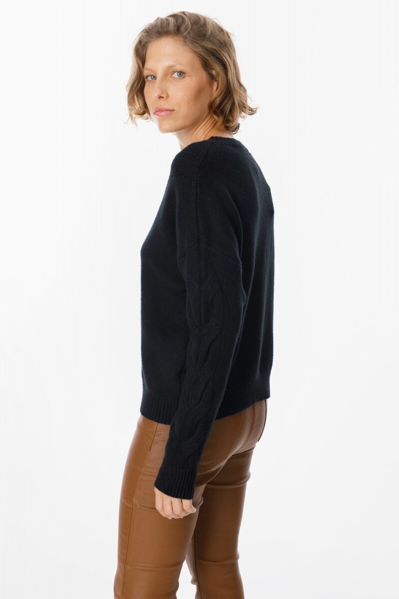 Sweater Hiedra Negro