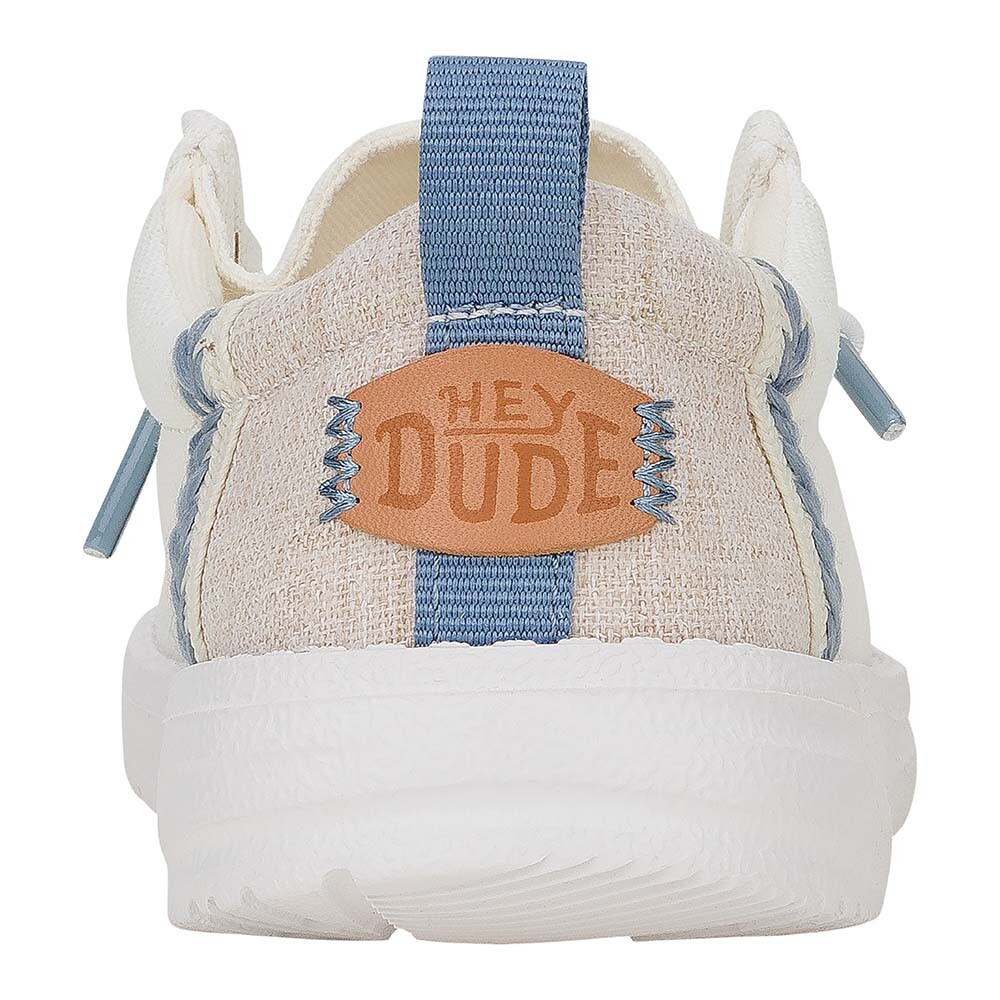 Wally Y Craft Linen - Niños White/Stone Grey