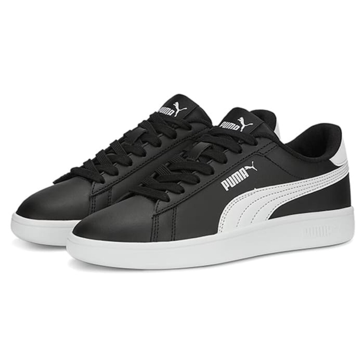 Championes PUMA SMASH 3.0 L JR de Mujer - 392031 03 - Negro-blanco 