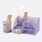 Set Organizador De Escritorio Lila