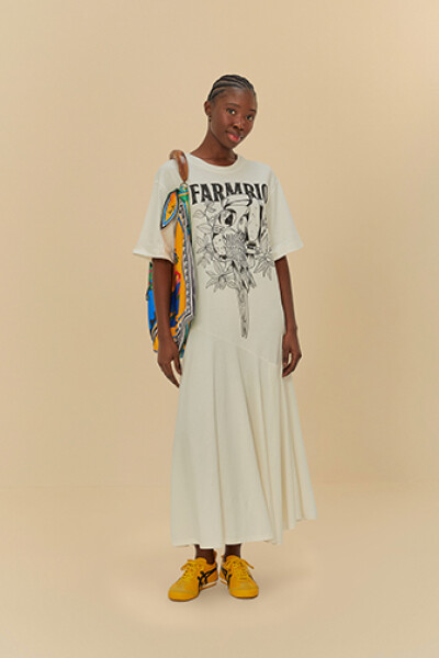 VESTIDO AMAZONIA Blanco