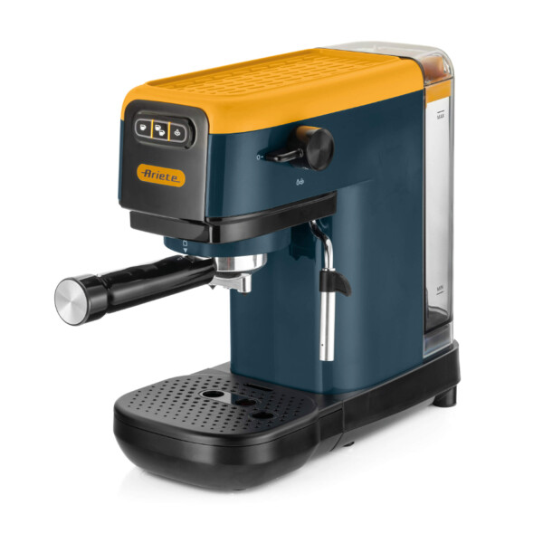 Cafetera Expresso Ariete 1399 Molido Y Capsulas AMARILLA