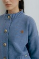 CARDIGAN TERRO PICK Celeste