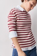 REMERA VOLPAIA Rojo Oscuro