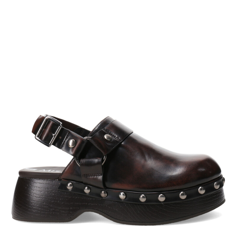 Zuecos de Mujer Miss Carol Rangu Marrón Oscuro