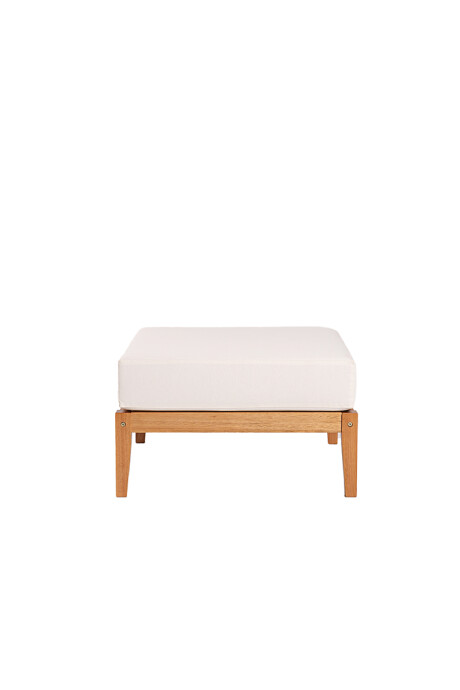 CANNES PUFF PUFF CANNES ACQUABLOCK CRUDO 70x70x40CM JATOBA