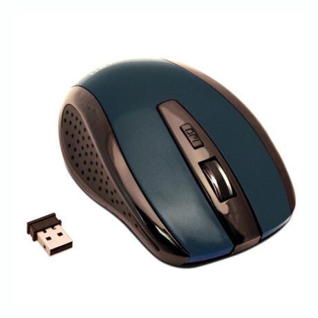 MOUSE INALAMBRICO 2.4G ARGOM Mouse Inalámbrico ARGOM 2.4Ghz Seis Botones - Blue