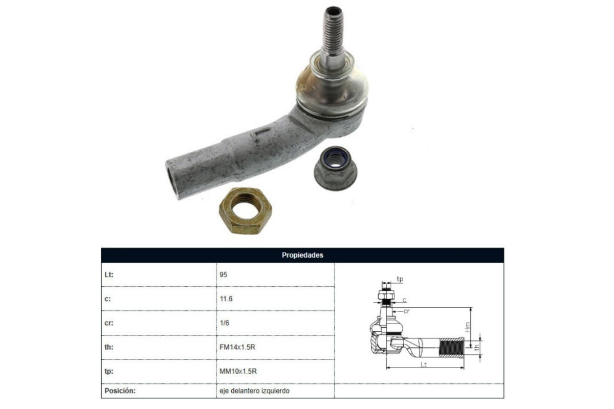 Puntero Ford Fiesta 06-14 Der/Izq Puntero Ford Fiesta 06-14 Der/Izq