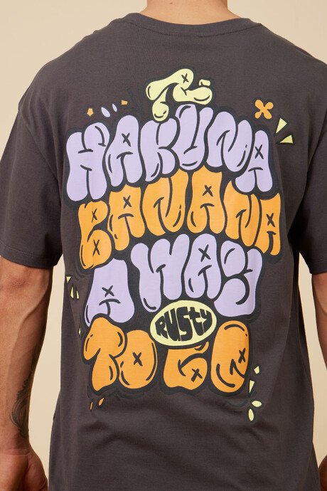 T-SHIRT JAEN RUSTY Gris Oscuro