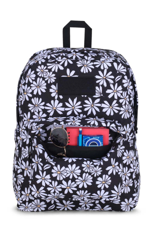 MOCHILA JANSPORT SUPERBREAK PUNK PANSIES BLACK