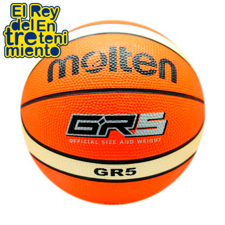 Pelota Basket Molten Gr5 Goma Nº5 Original Basquetbol Pelota Basket Molten Gr5 Goma Nº5 Original Basquetbol