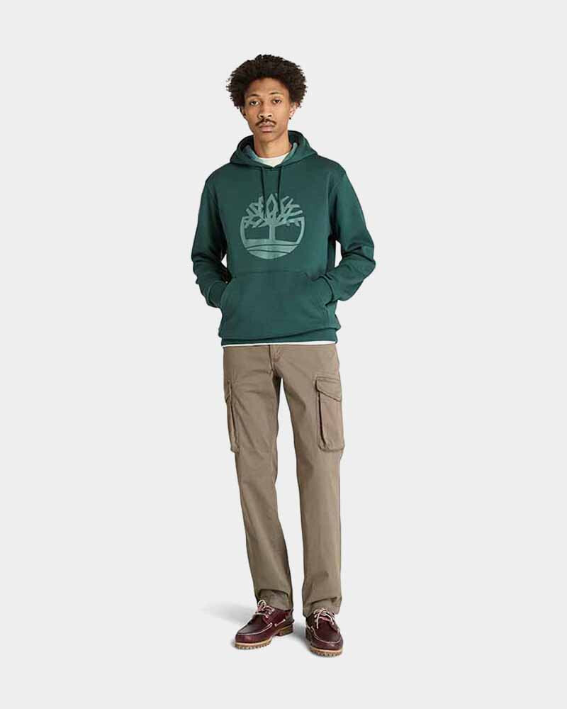 Polera Northwood Tree Logo Hombre Green Gables