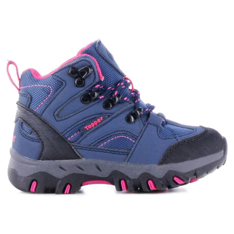 Topper Calzado Bota Casual Unisex Urbano Para Niños Azul