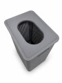 CESTO PARA ROPA GRIS