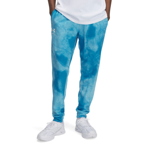 UA Rival Terry AOP Jogger Q1-BLU BLU-452