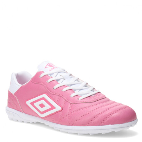 Championes de Hombre Umbro Futbol 5 Touch TF Rosado - Blanco