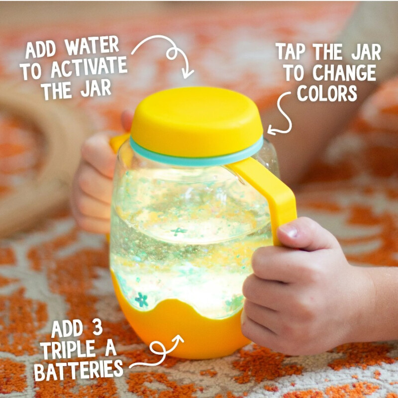 Jarra Sensorial Glo Pals Amarilla Jarra Sensorial Glo Pals Amarilla