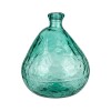 JARRON DE VIDRIO VERDE 33CM Unica