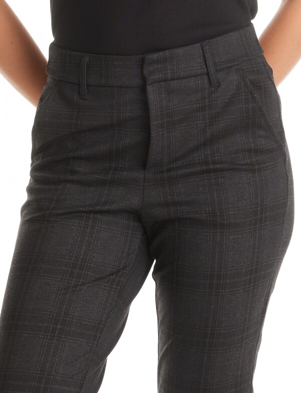 Pantalon Pull On Pri NEGRO/GRIS