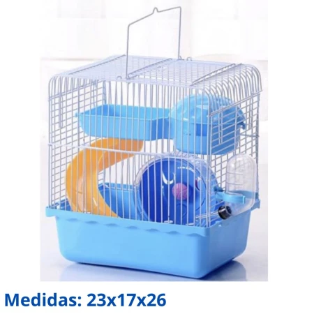 JAULA HAMSTER CASITA / RAMPA Jaula Hamster Casita / Rampa