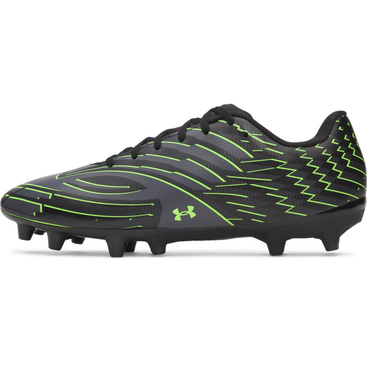 UA U Shadow Club 4 FG-WHT - BLK-001 