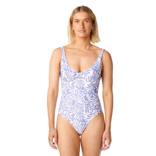 Bikini Rip Curl Party Wave Multi Fit One Piece - Celeste Bikini Rip Curl Party Wave Multi Fit One Piece - Celeste