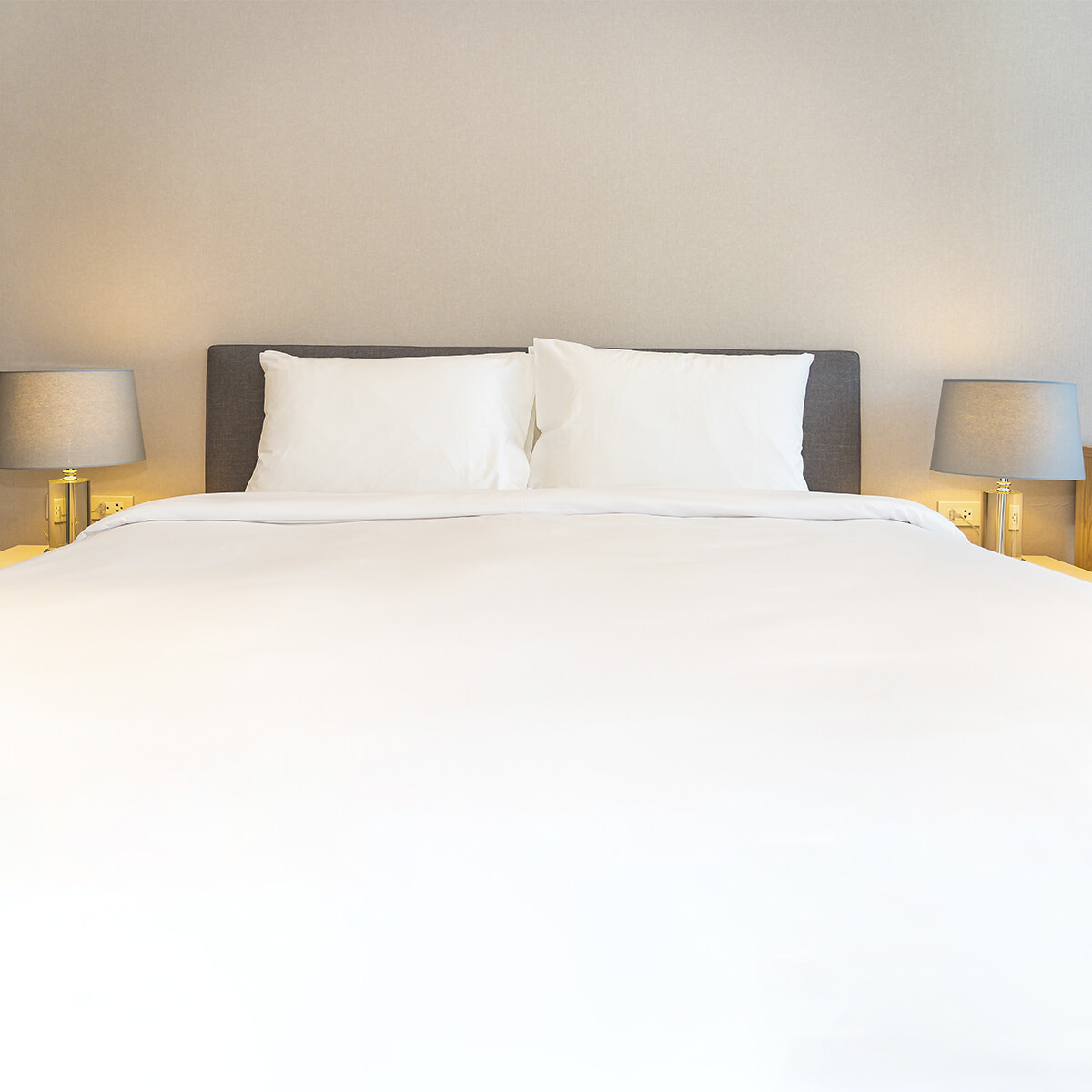 Juego Sábanas King Size Home Class 130 Hilos 100% Algodón 