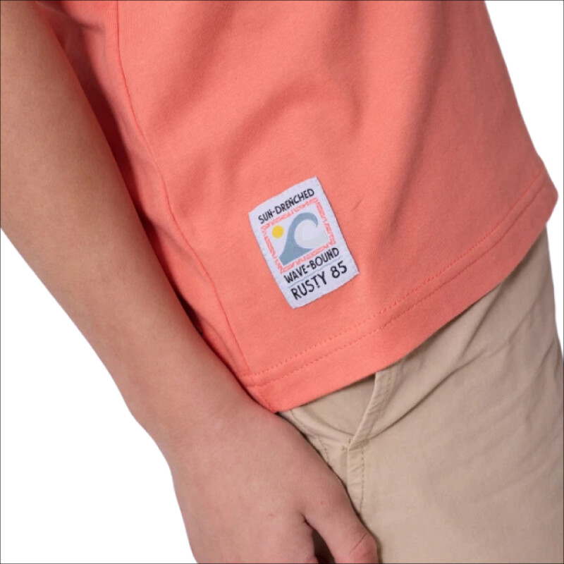 Remera Rusty Rokai Niño - Rosado Remera Rusty Rokai Niño - Rosado